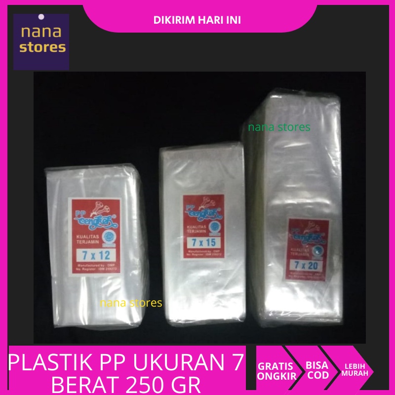 Jual Plastik Pp Plastik Bening Plastik Bungkus Makanan Dan Barang