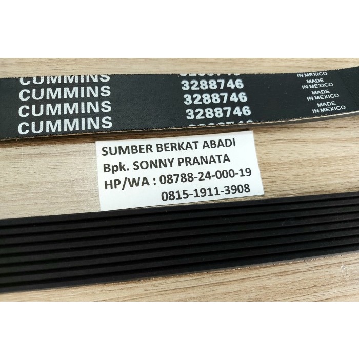 Jual CUMMINS 3288746 ENGINE FAN BELT 3288746 V BELT Shopee Indonesia