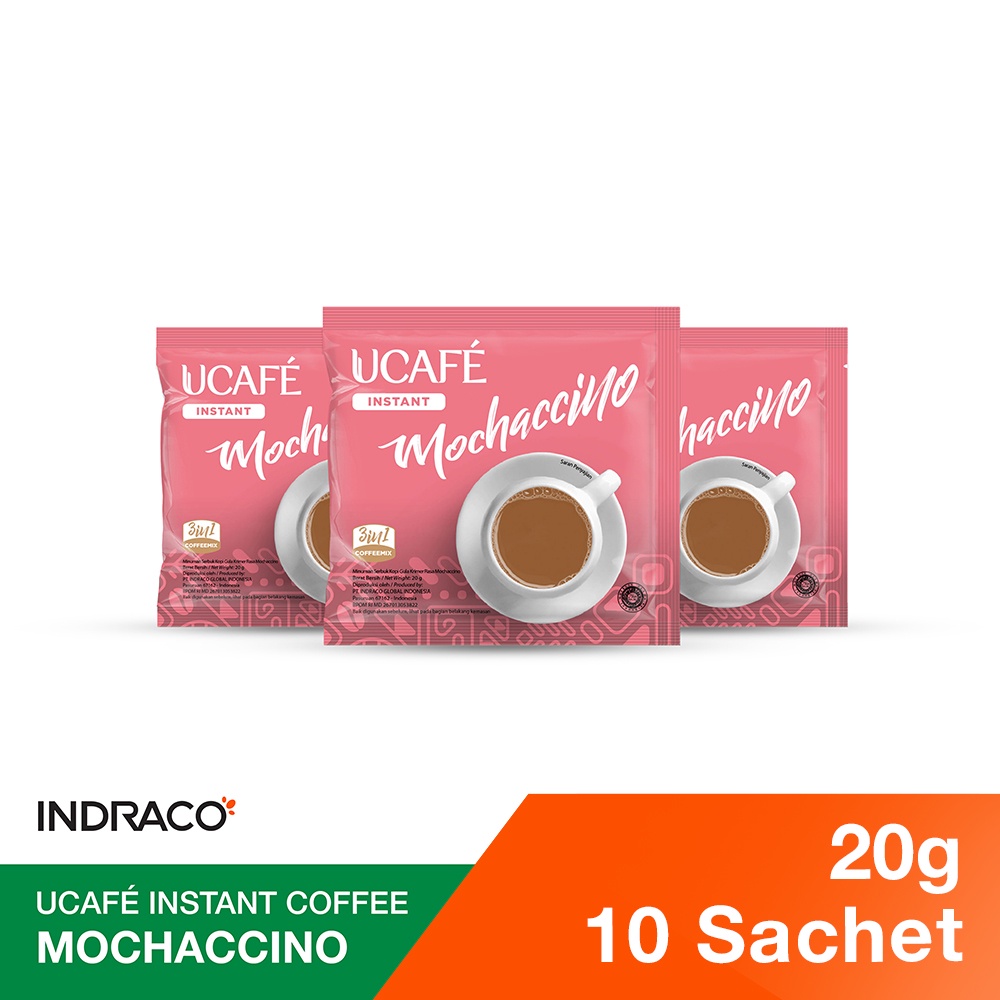 Jual UCAFE Instant Coffee Mochaccino R10 (10 sachets x 20g) | Kopi ...