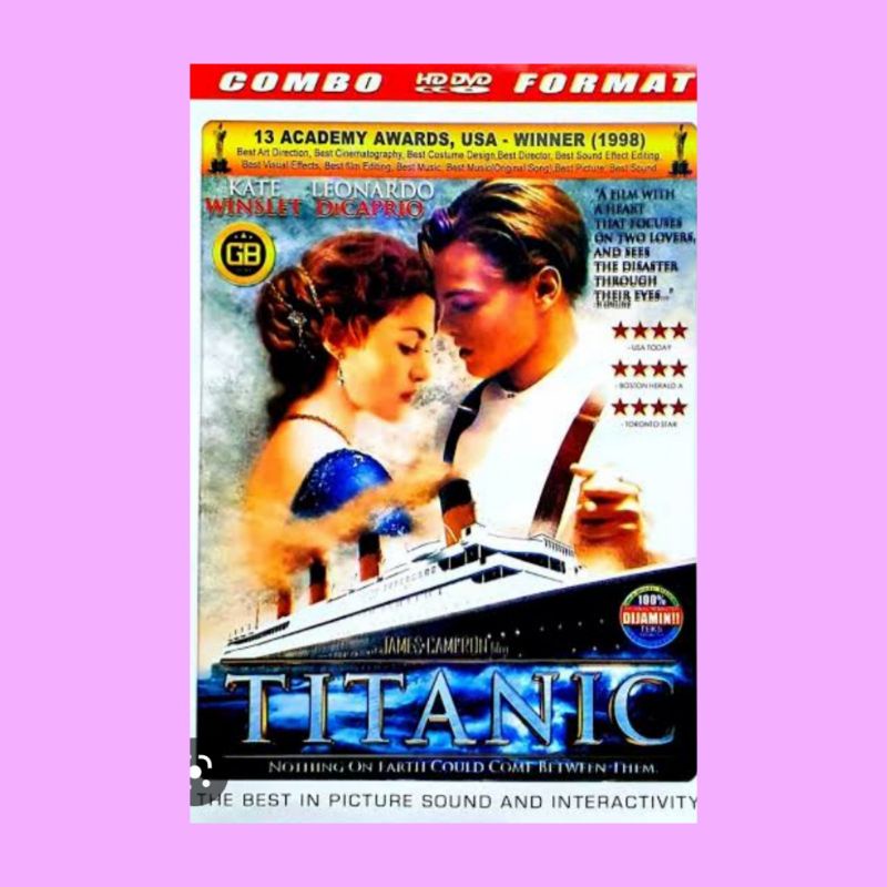 Jual Kaset Film Titanic 1997 Hd Shopee Indonesia