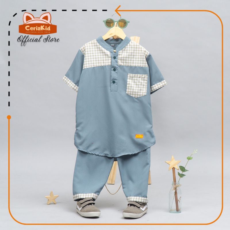 Jual KOKO ANAK LAKI - LAKI / BAJU MUSLIM ANAK / BAJU NGAJI ANAK LAKI