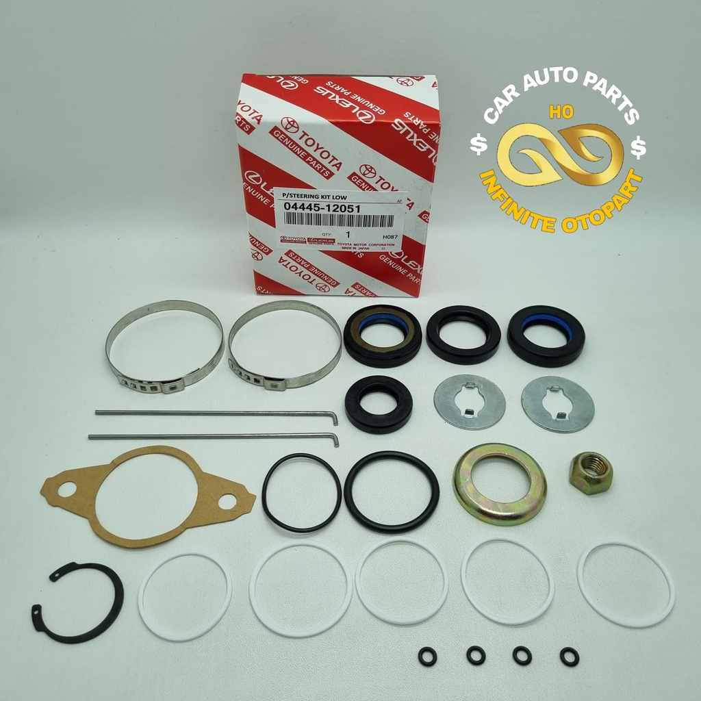 Jual SEAL KIT POWER STEERING/SEAL RACK STERING BAWAH TOYOTA COROLLA ...