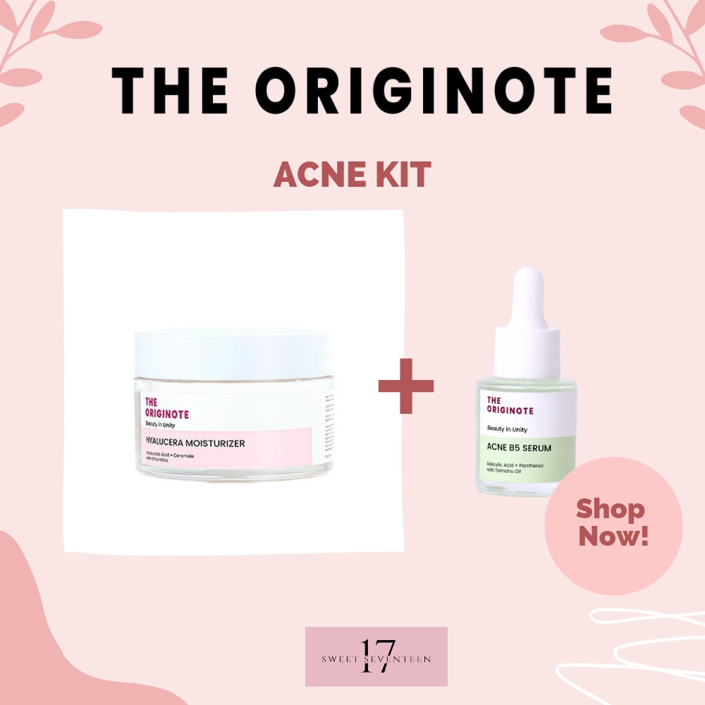 Jual THE ORIGINOTE ACNE KIT | Shopee Indonesia