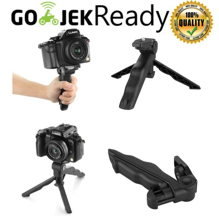 Jual Tripot HP Dan Kamera Tripod Mini Foldable untuk DSLR Smartphone