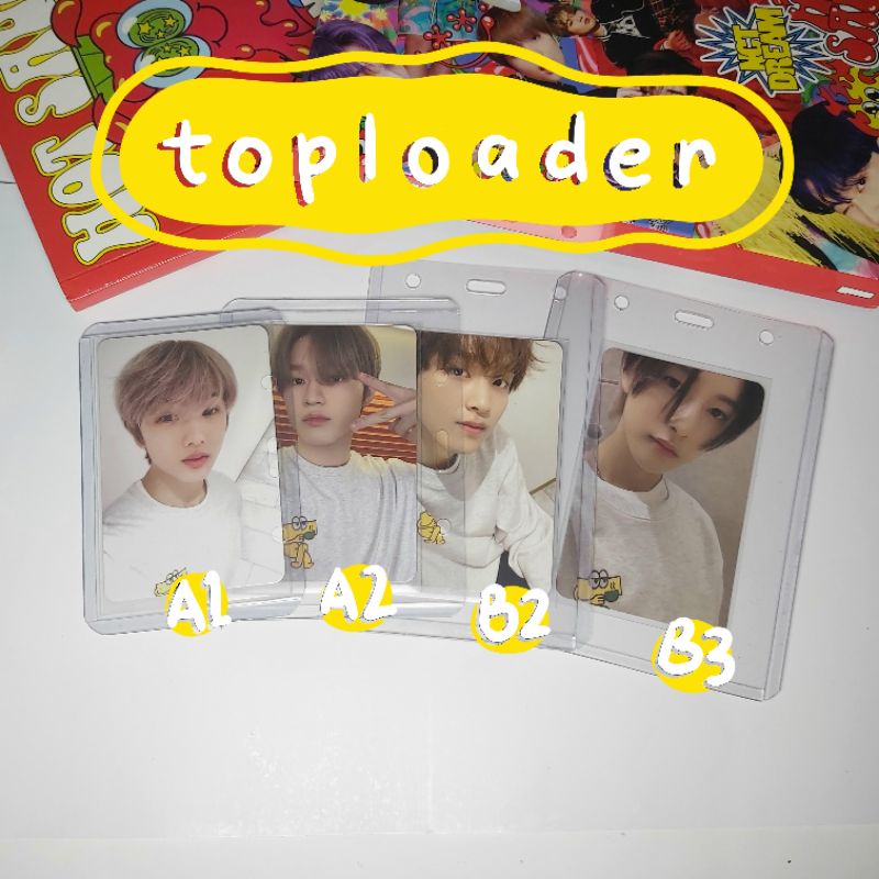 Jual (satuan) toploader packing photocard a1 a2 b2 b3 | Shopee Indonesia
