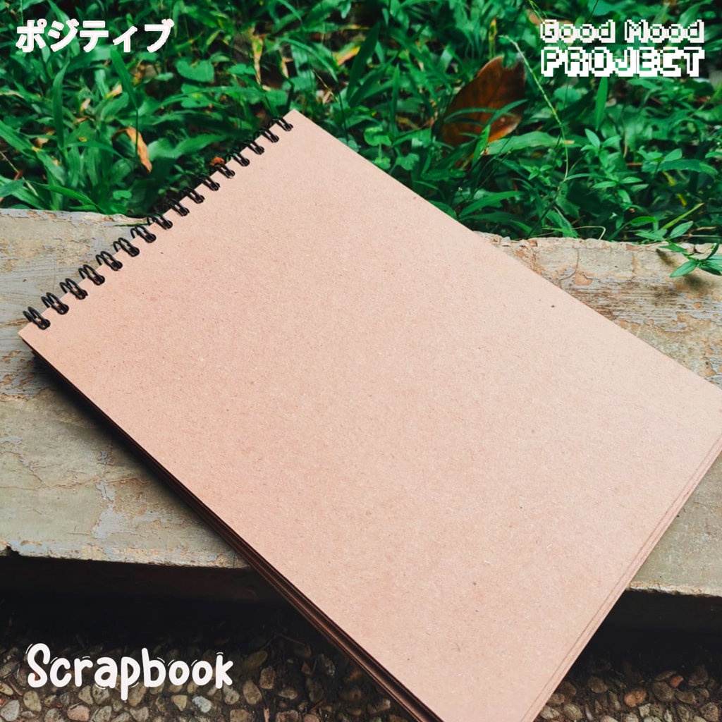 Jual Hardcover Scrapbook / buku tulis / album foto / notebook / buku