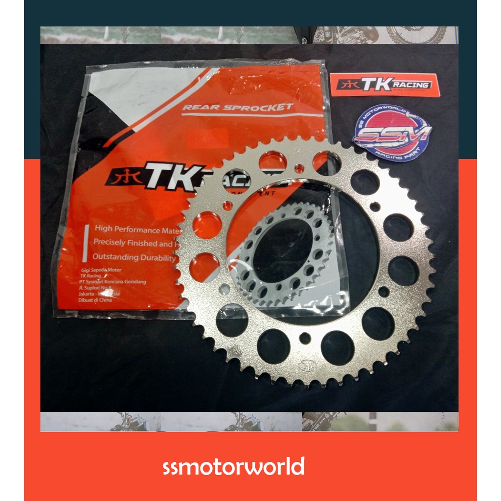 Jual GEAR BELAKANG WR155 TK RACING 520 428 41 42 43 44 45 46 47 48 49 ...