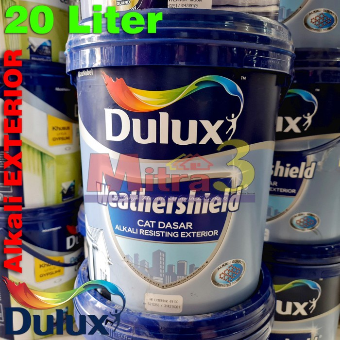 Jual ] Cat Dasar Tembok Dulux Weathershield Alkali Resisting