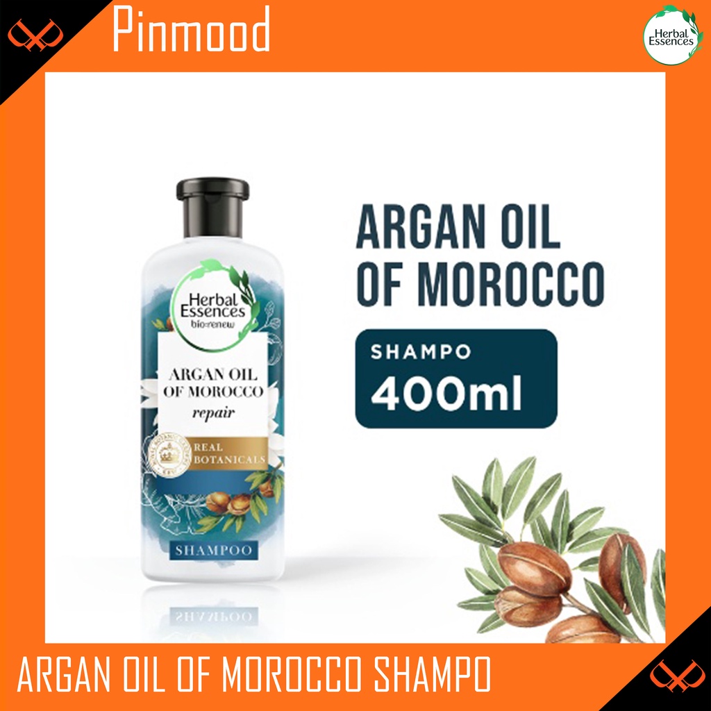 Jual HERBAL ESSENCES SHAMPOO [ 400 ML ] ARGAN OIL OF MOROCCO BIO