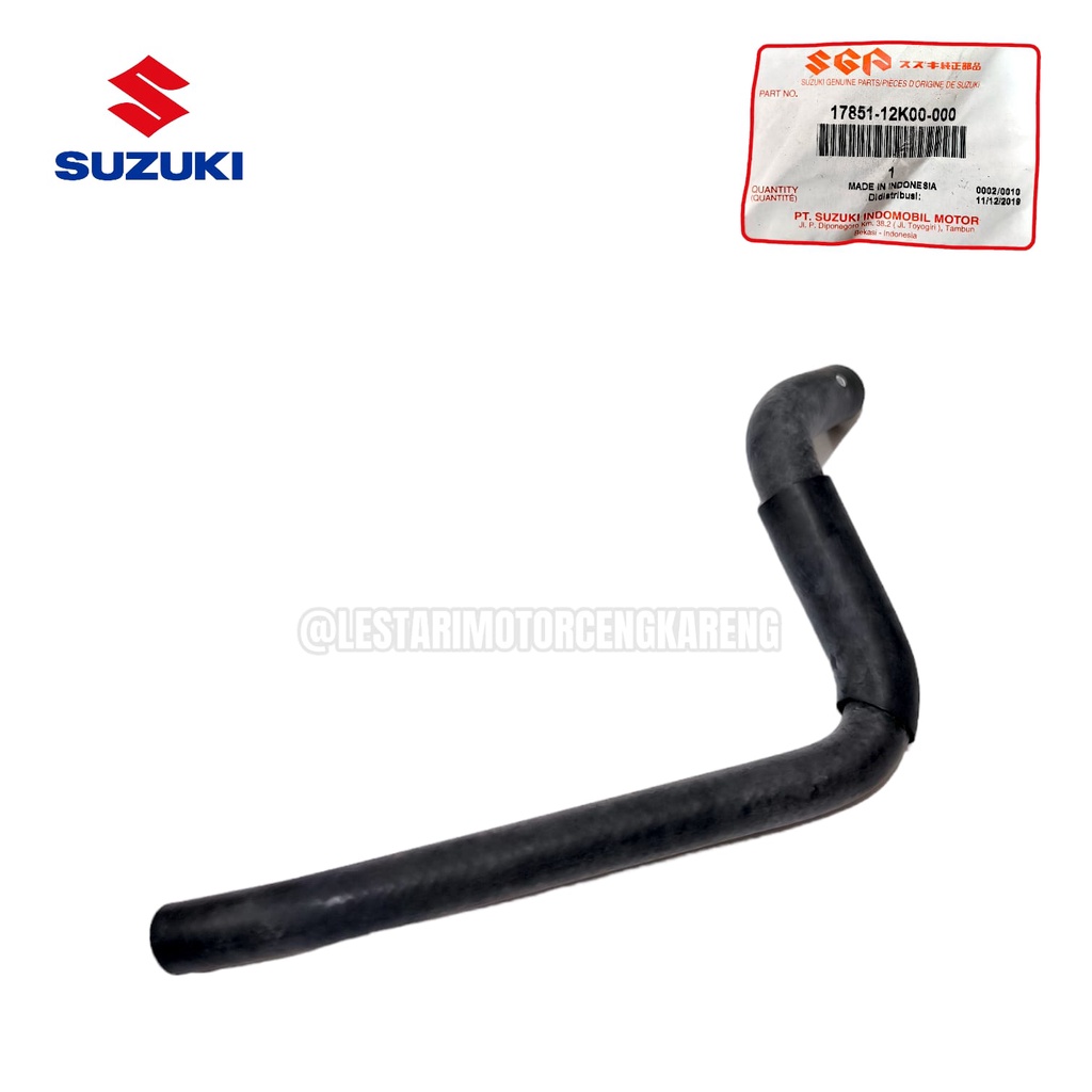 Jual SELANG RADIATOR SATRIA FU FI INJEKSI BAGIAN IN 17851-12K00-000 SGP ...