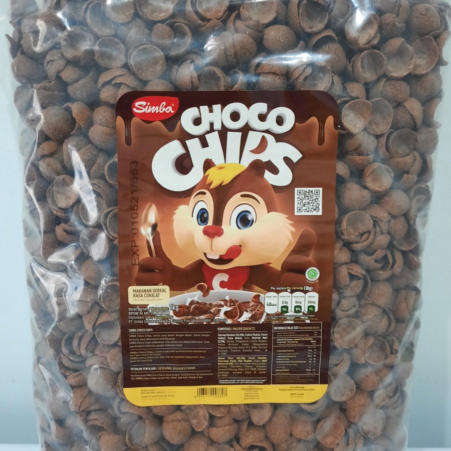 Jual Cereal SIMBA Choco Chips Bag 950 gr / 330 gr | Shopee Indonesia