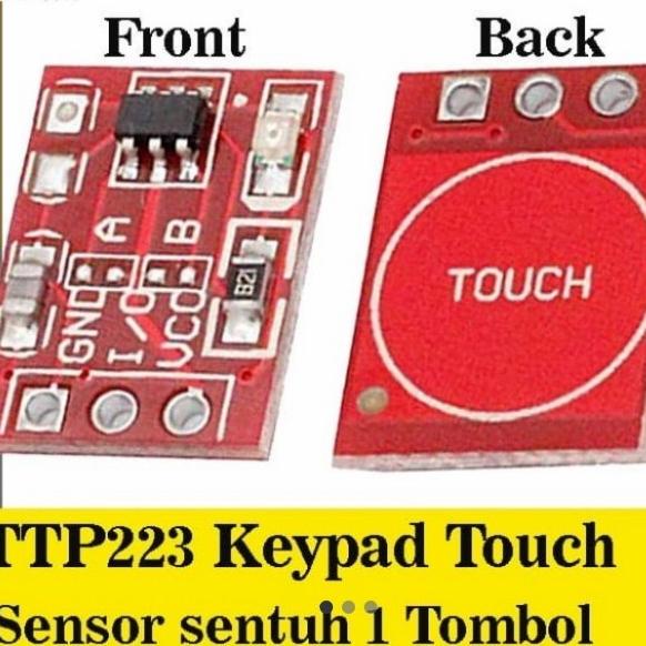 Jual Touch Sensor Capacitive TTP223B sentuh modul Digital Switch ...
