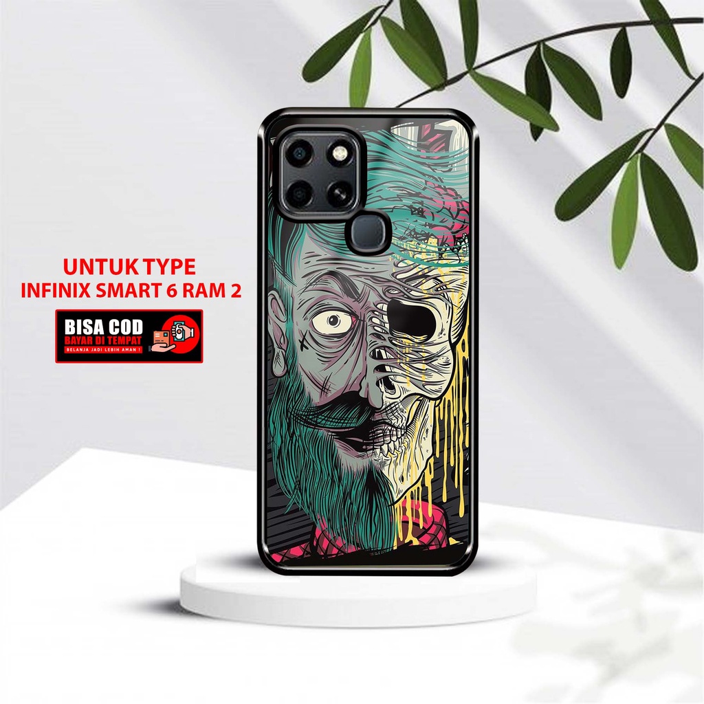 Jual Case Infinix Smart Ram Terbaru Motif KLR Softcase 2D