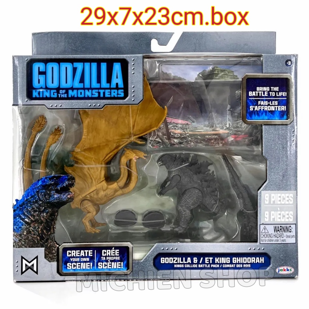 Godzilla Vs King Ghidorah Jakks Pacific Jakks-Pacific Godzilla