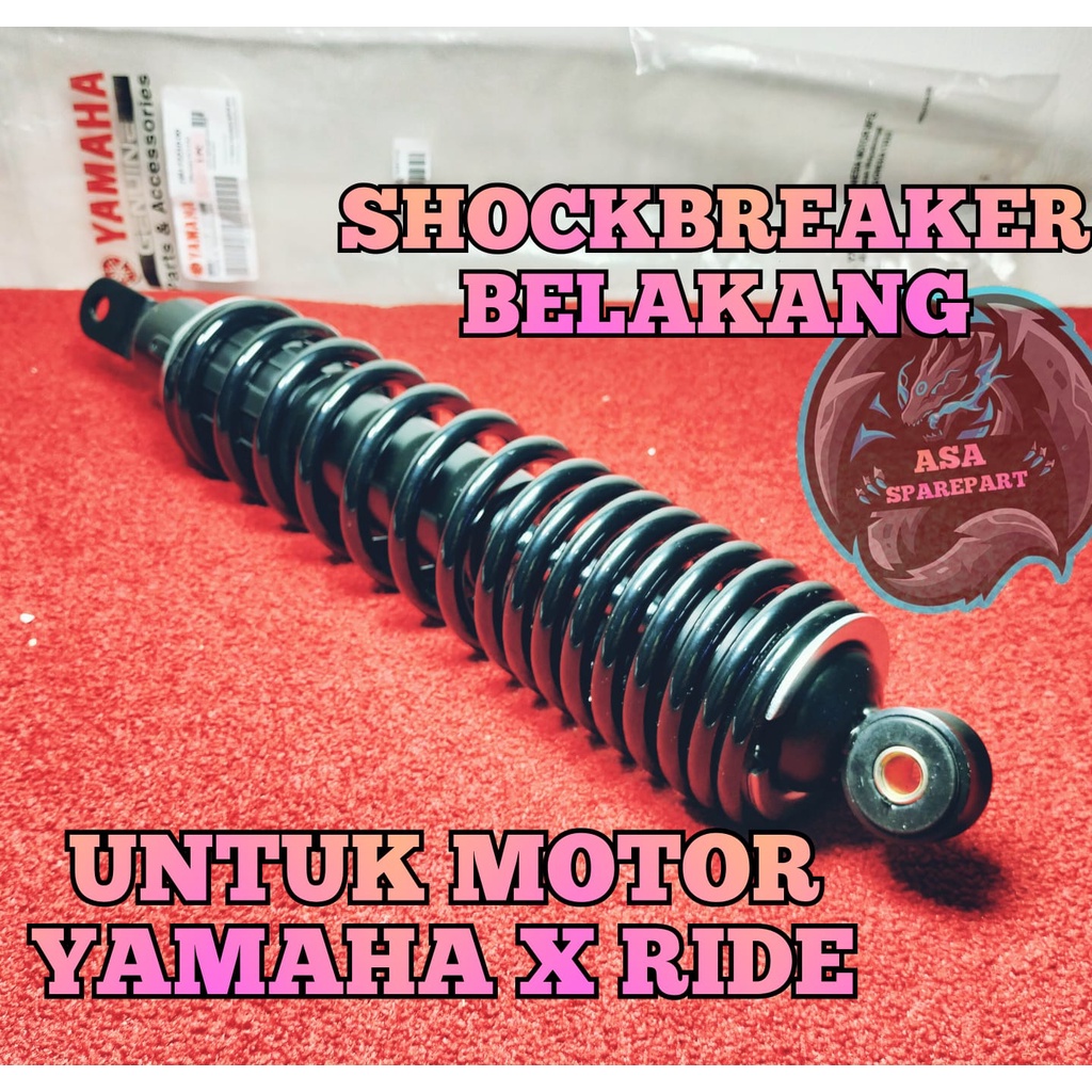 Jual Shockbreaker Belakang Asli Original Yamaha X Ride Lexi Hitam Sok Breker Sock Shok Shock