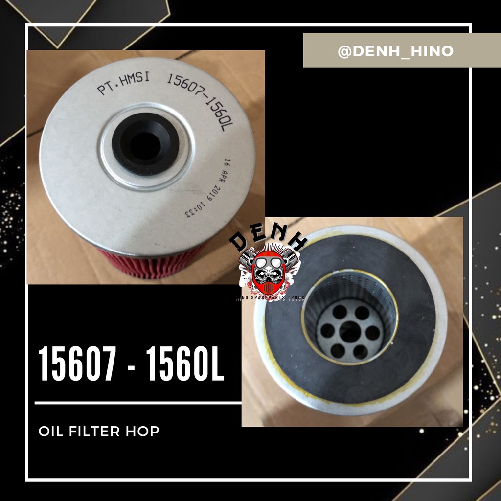 Jual 15607-1560L / 15607 - 1560L / 15607 1560L Oil Filter / Saringan ...