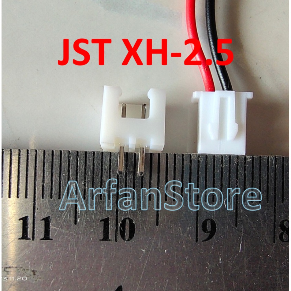 Jual White Socket 2 Pin Male Female Soket Putih Sambungan Kabel 140mm ...