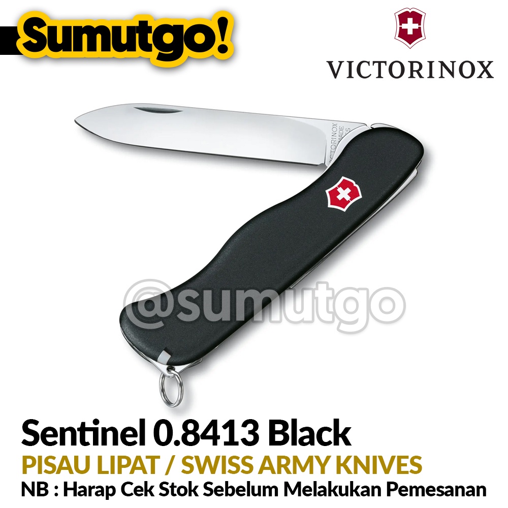 Jual VICTORINOX Sentinel 0.8413 Pisau Lipat Besar Large Swiss Army