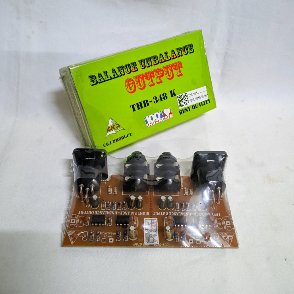 Jual Kit Output Balance dan Unbalance Tone Control Stereo CKJ THB 348K ...