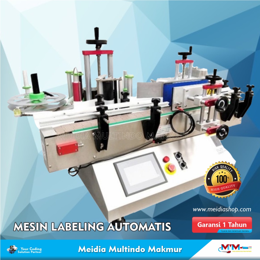Jual Mesin Labeling Stiker Botol Otomatis Plm-120r | Shopee Indonesia