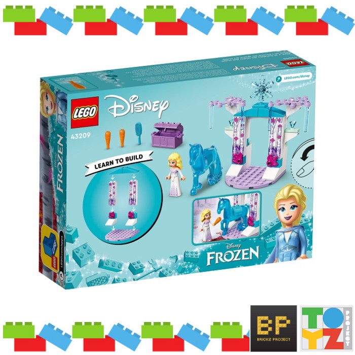 Jual Lego 43209 Disney Princess Elsa And The Nokks Ice Stable #Original ...