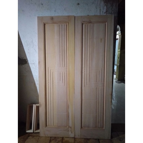 Jual 1 Set Kusen Pintu Dan Kusen Jendela Pintu Kupu Kupu Model