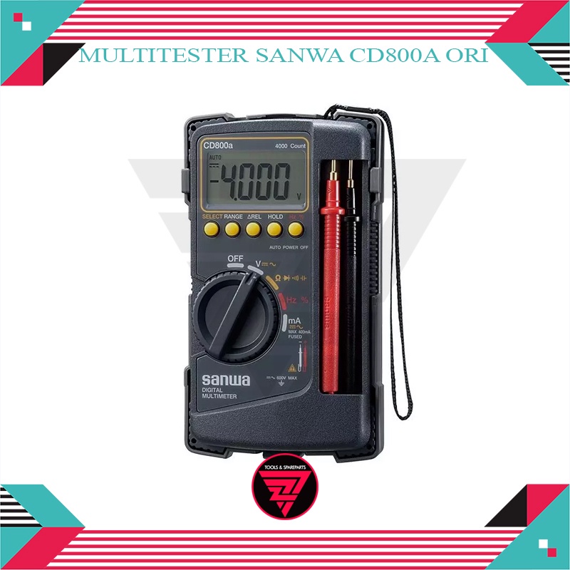Jual Multitester Digital Sanwa CD800a - Digital Multimeter SANWA ...
