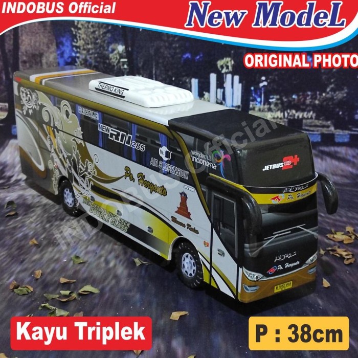 Jual Indobus Miniatur Bus Bis Haryanto Livery Wayang Gatotkaca Terbaru Shopee Indonesia