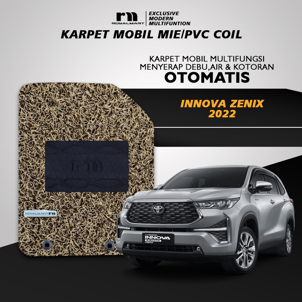 Jual KARPET MOBIL MIE PREMIUM INNOVA ZENIX 2022 FULLSET / NO BAGASI ...