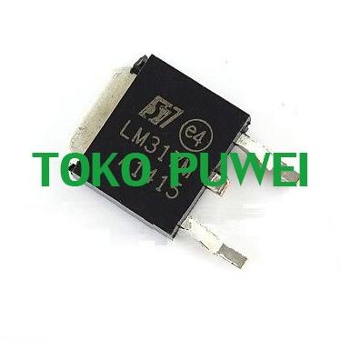 Jual ORIGINAL LM317 SMD LM317T ADJUSTABLE VOLTAGE REGULATOR IC TO-252