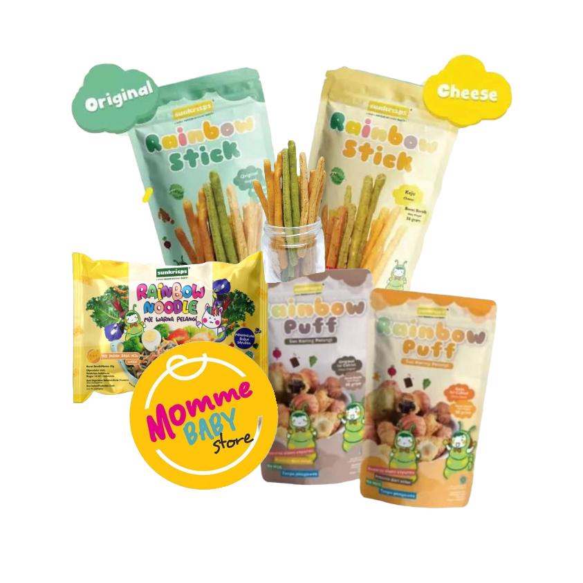 Jual Sunkrisps Rainbow stick 50gr / snack anak / snack bayi / camilan ...