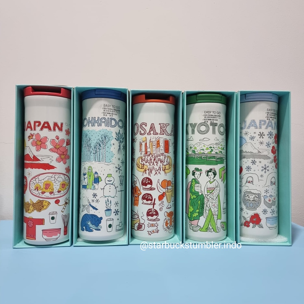 Jual Starbucks Japan Been There Series Edition Jepang Tokyo Osaka Hokkaido Kyoto City Tumbler