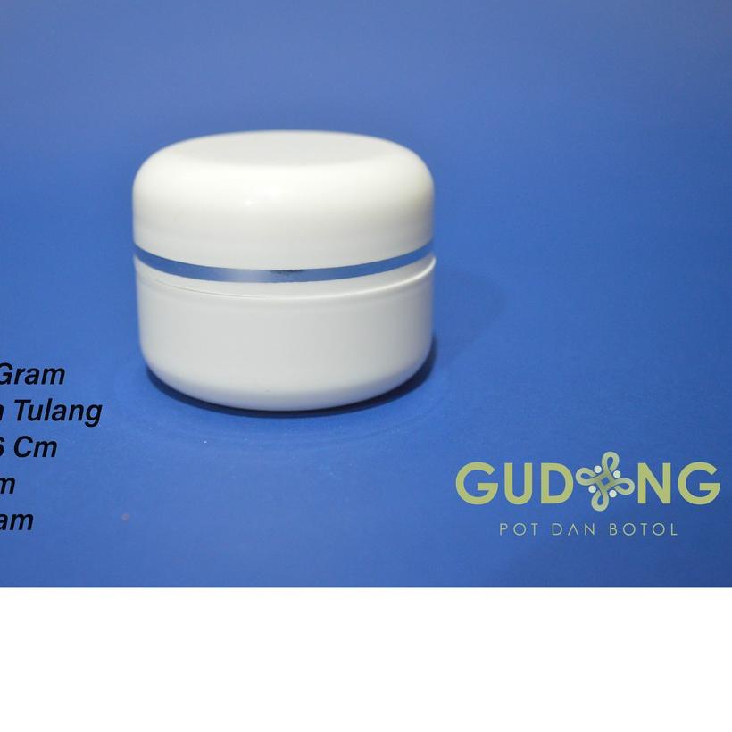 Jual Pot Cream 30 gram White (Kemasan 25 pcs @2200) ★ | Shopee Indonesia