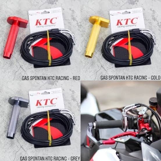 Jual Gas Spontan Ktc Racing Slim Kabel Universal Original