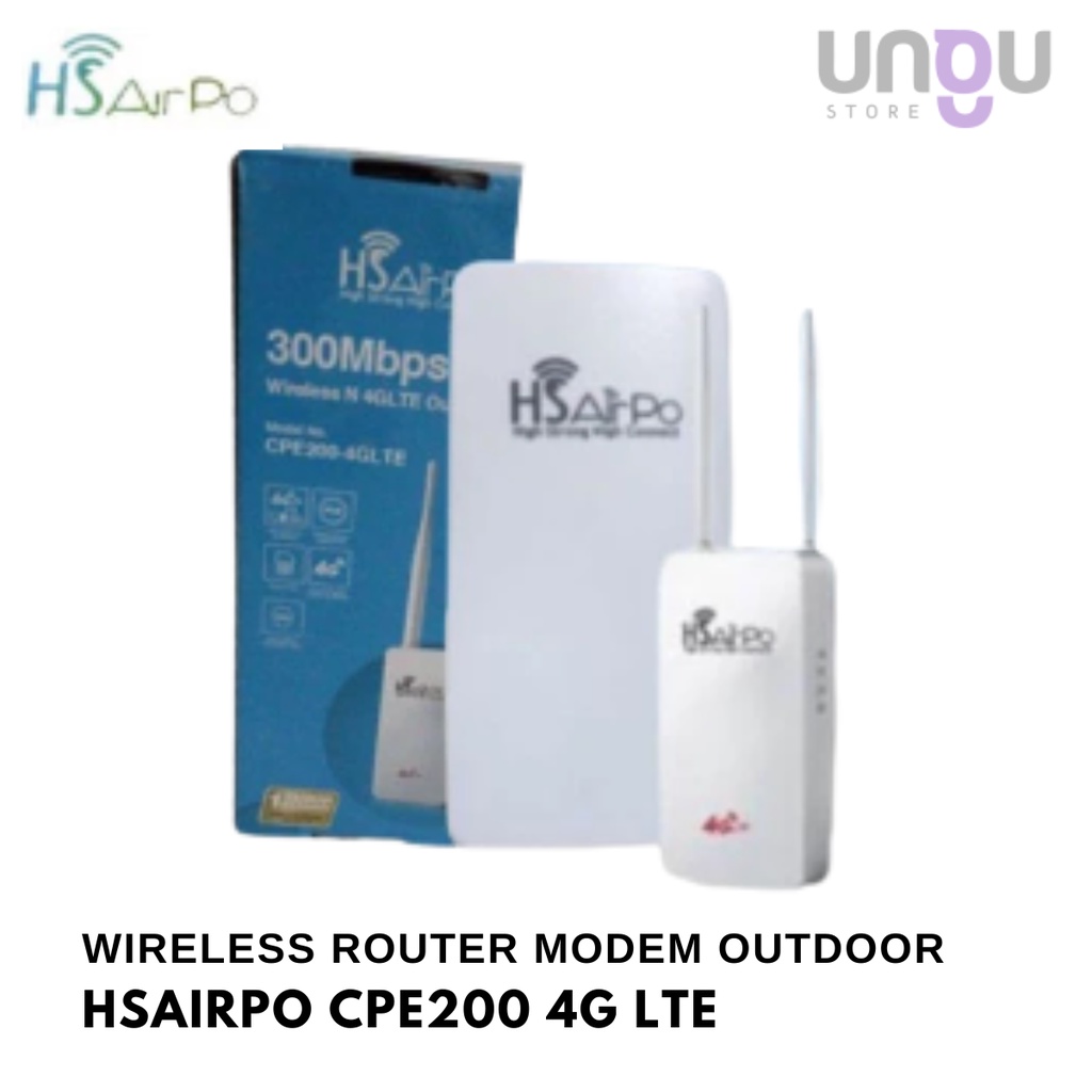 Jual HSAirpo CPE200 4G LTE Wireless Router Modem Outdoor Modem 4G LTE