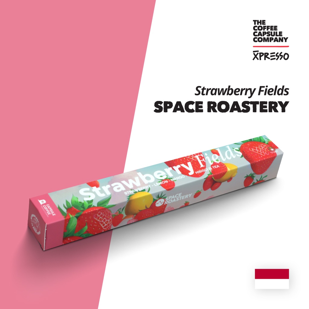Jual NO_MORE Space Roastery - Strawberry Fields - Nespresso Compatible ...
