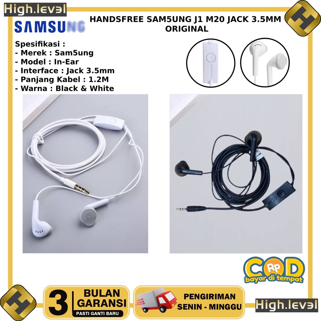 Jual Headset Handsfree SAM5UNG A50 A50S A51 ORIGINAL Shopee