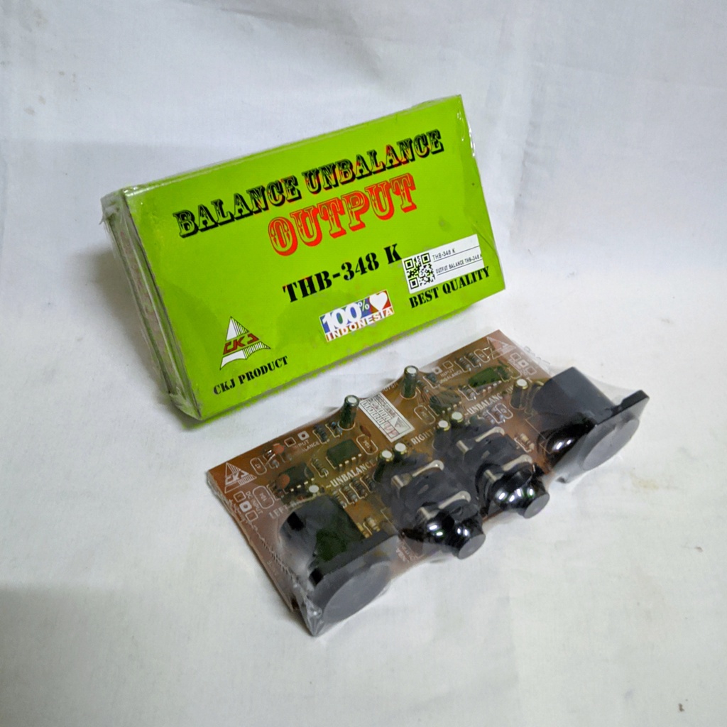 Jual Kit Output Balance dan Unbalance Tone Control Stereo CKJ THB 348K ...