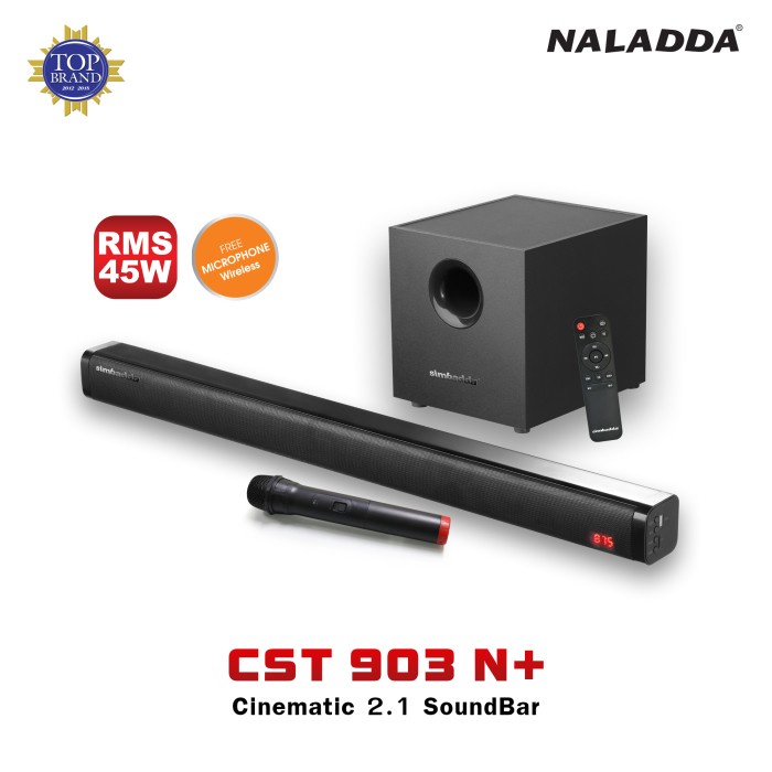 Jual Speaker Simbadda Cst 903N+ Soundbar Speaker Karaoke Bluetooth Bass