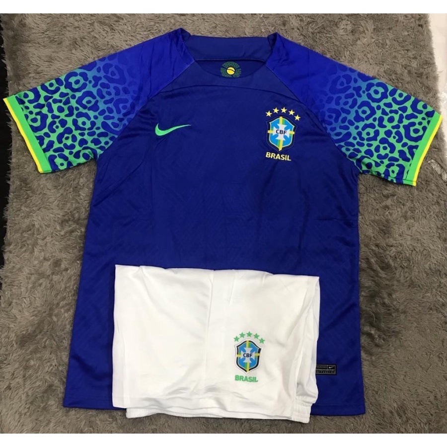 Jual JERSEY BOLA BRAZIL AWAY 2022 2023 GRADE ORI IMPORT | Shopee Indonesia