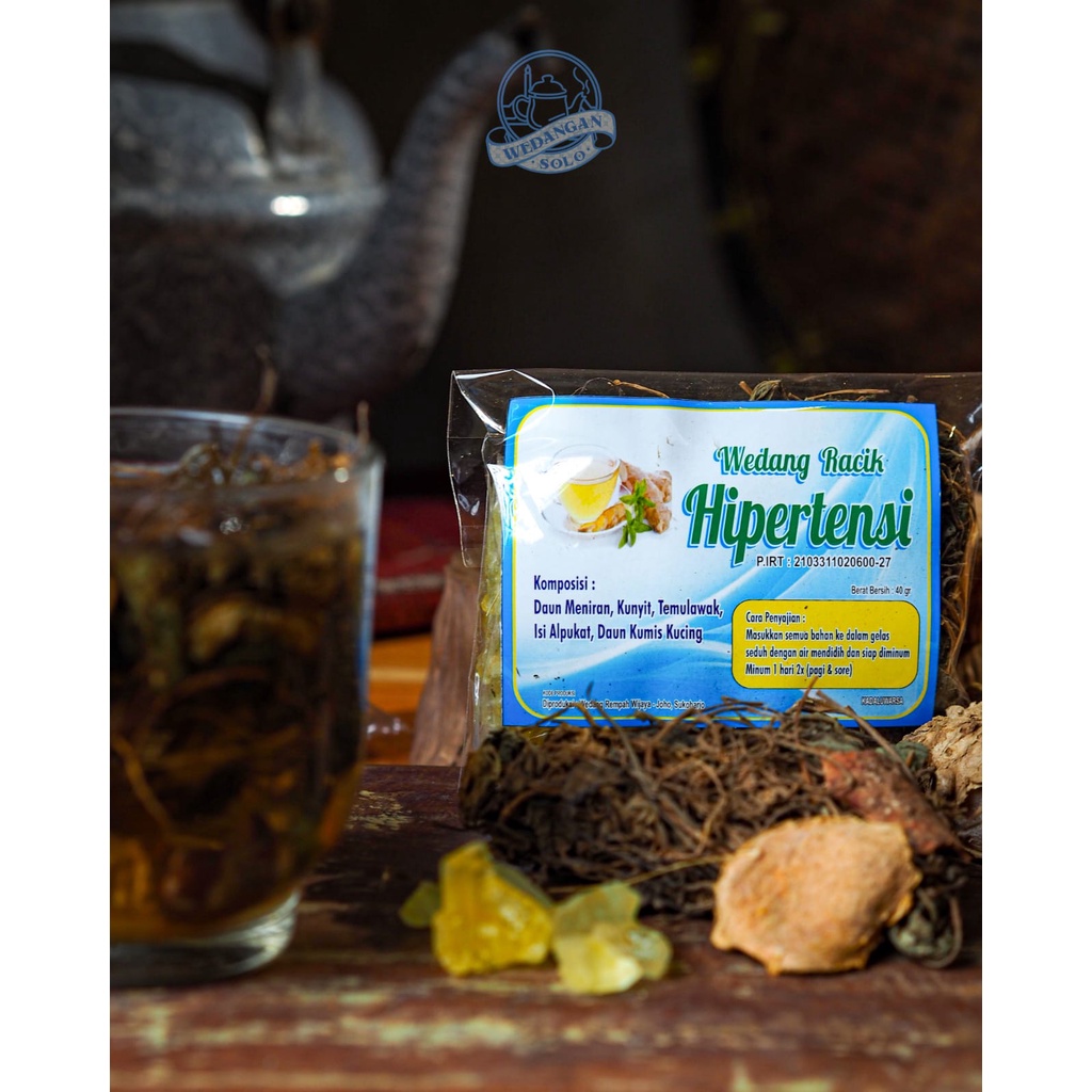 Wedang Racik Hipertensi / Darah Tinggi Khas Solo isi 10 pcs