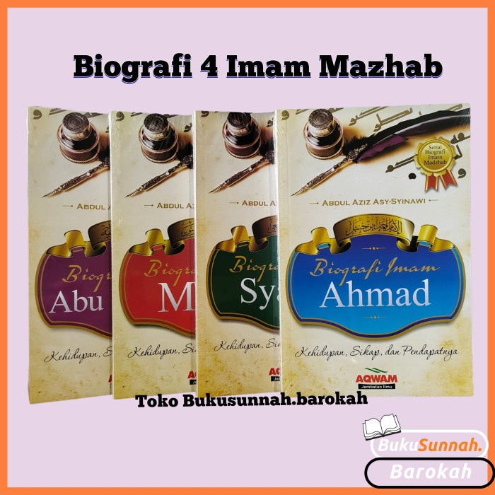 Jual Terlaris Biografi Empat Imam Mazhab (1 Set 4 Buku) | Shopee Indonesia