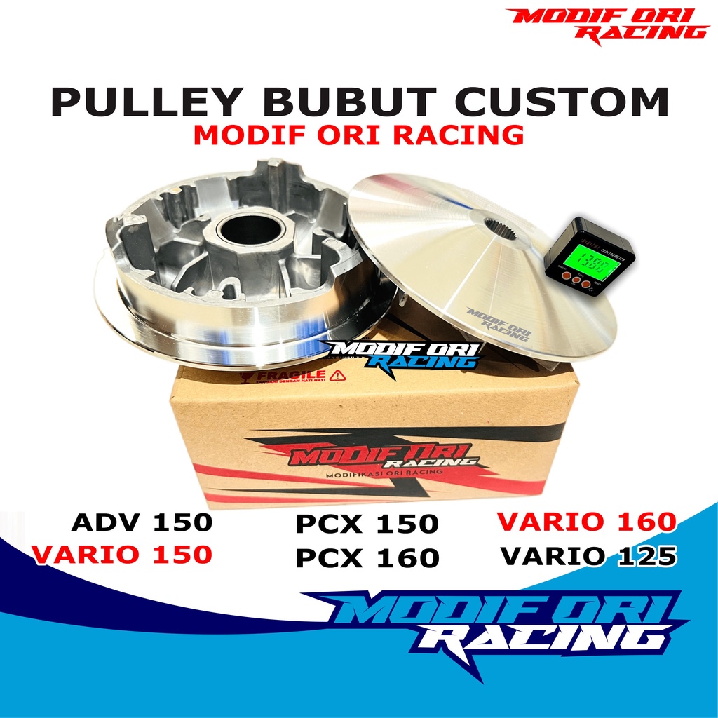 Jual Pulley Vario 125 Vario 150 Rumah Roller Custom Vario Pulley Custom