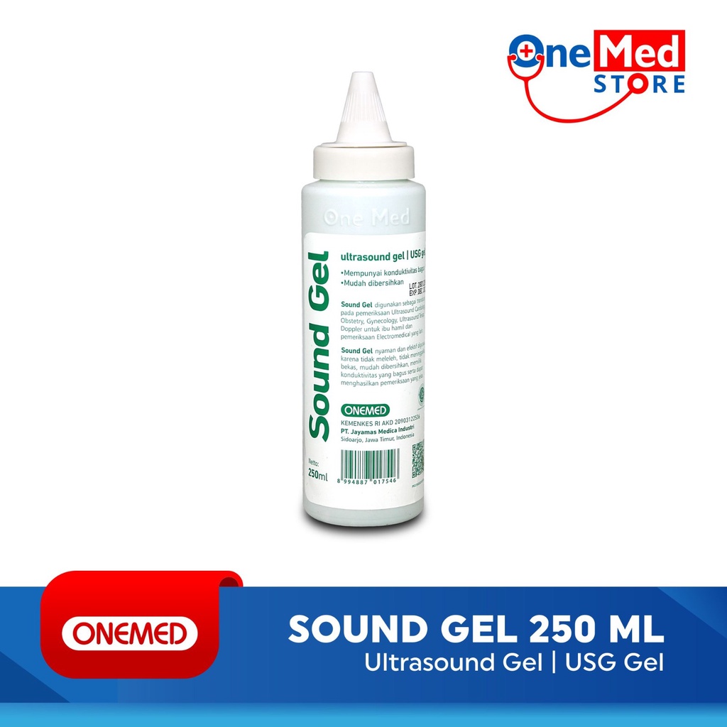 Jual Sound Gel Ultrasound USG Gel OneMed 250ml OPB Shopee Indonesia