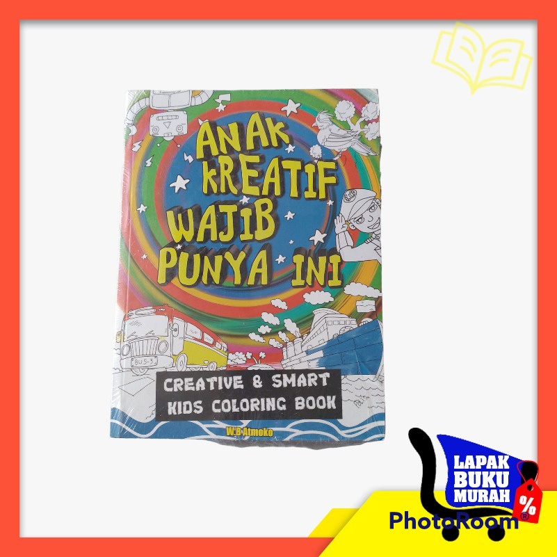 Jual Buku Anak Kreatif Wajib Punya Ini, Creative & Smart Kids Coloring 