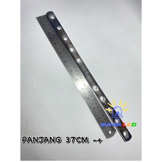 Jual Panel besi chrome tebal panjang 37 & 40cm lebar 2.0cm / Panel besi ...
