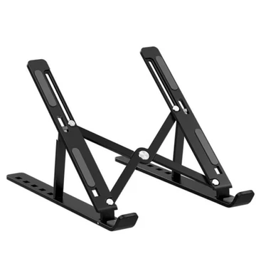 Stand Holder 100 Alluminium Full Alluminium Laptop Macbook Notebook IPAD Mac Dudukan Lipat Pro