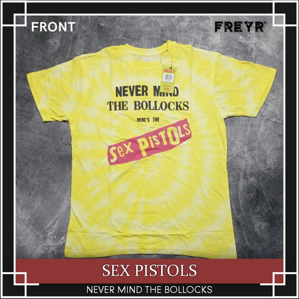 Jual Kaos Band Sex Pistols Never Mind The Bollocks Original Shopee Indonesia