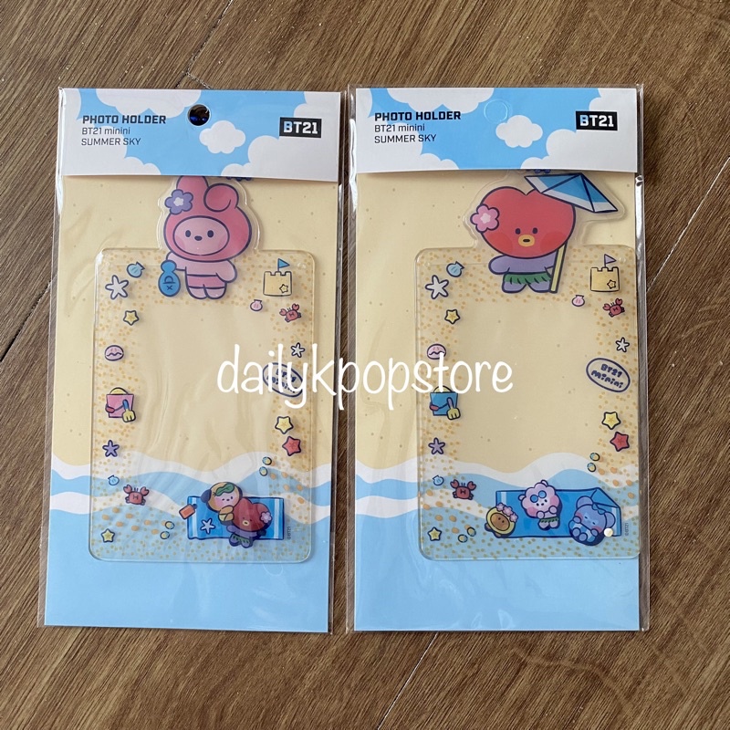 Jual BT21 x MONOPOLY PHOTO HOLDER SUMMER SKY EDITION TATA COOKY ...