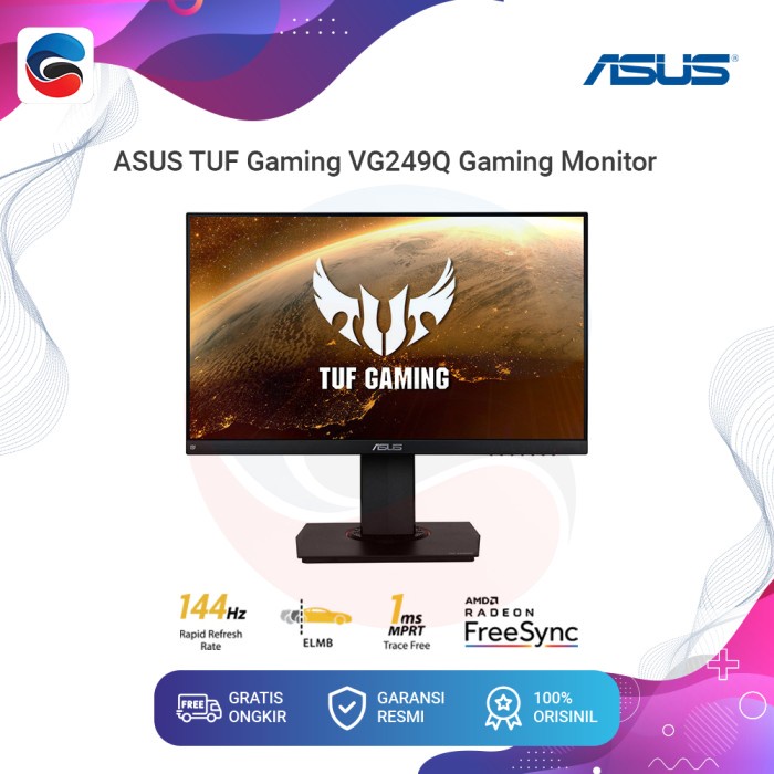 Jual ASUS Monitor LED Gaming TUF VG249Q Wide Screen 23.8" Inch [VG249Q